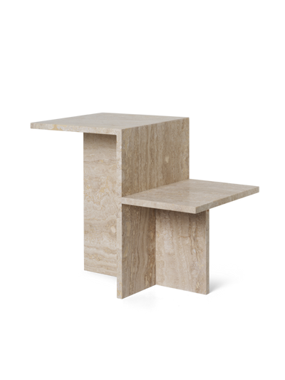 product image of Distinct Side Table in Travertine by Ferm Living 538