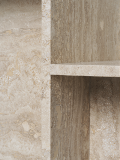 product image for Distinct Side Table in Travertine by Ferm Living 6