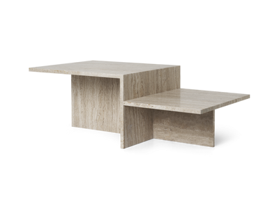 product image for Distinct Coffee Table in Travertine by Ferm Living 92