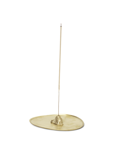 product image for Stone Incense Burner in Brass by Ferm Living 67