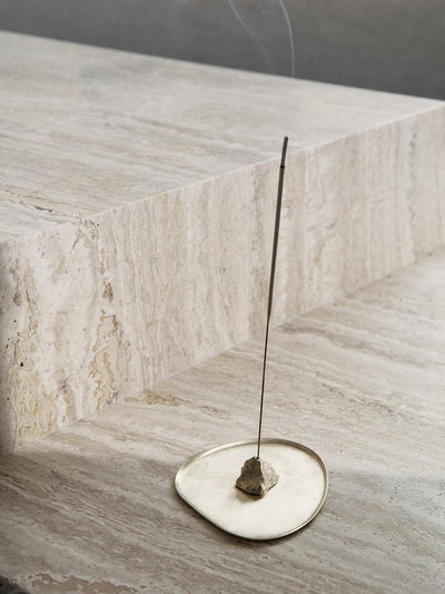 product image for Stone Incense Burner in Brass by Ferm Living 85