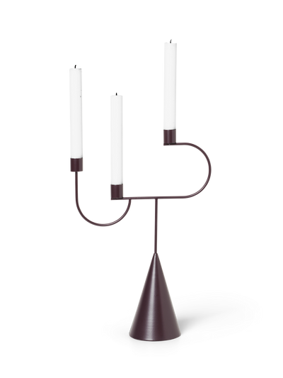 product image for avant candelabra in various colors by ferm living 2 3