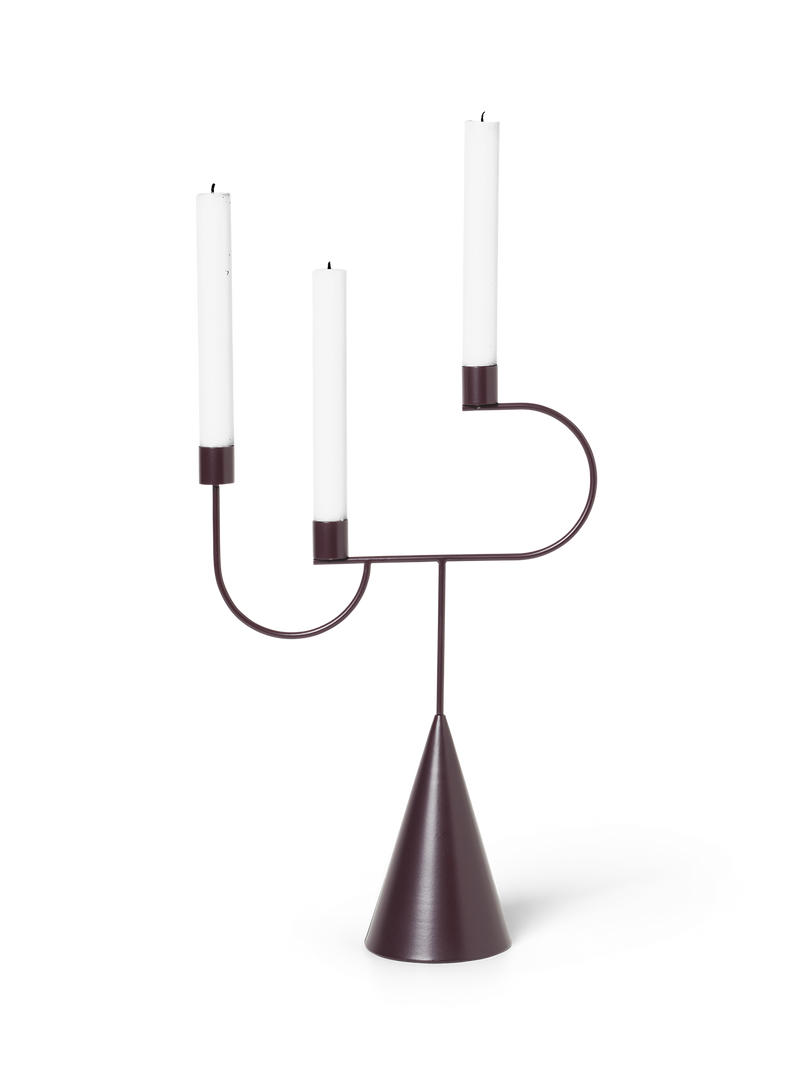 media image for avant candelabra in various colors by ferm living 2 280