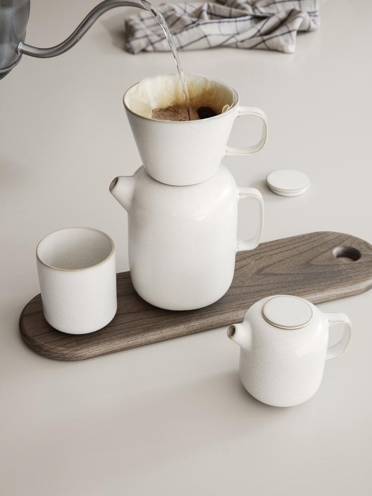 media image for Sekki Coffee Pot in Cream by Ferm Living 274