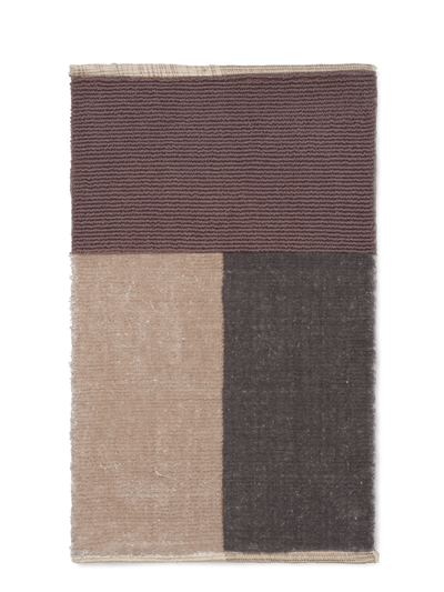 product image for Pile Bathroom Mat in Brown by Ferm Living 86