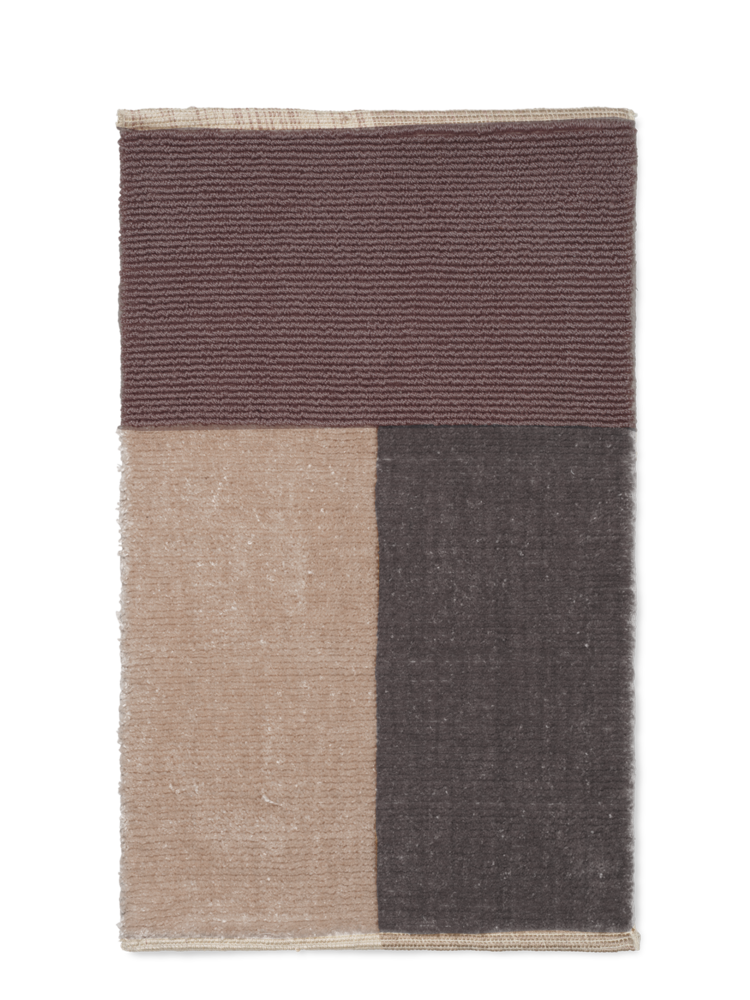 media image for Pile Bathroom Mat in Brown by Ferm Living 281