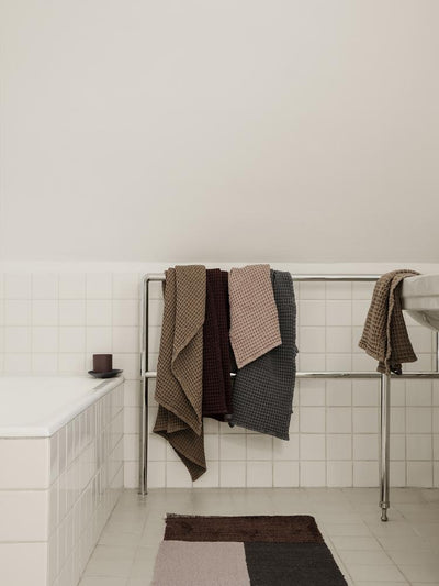 product image for Pile Bathroom Mat in Brown by Ferm Living 77