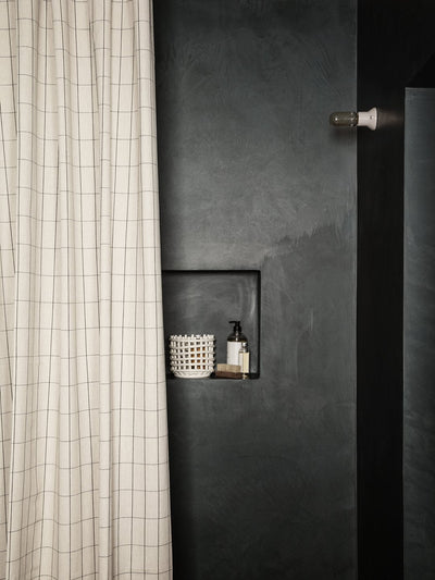 product image for Chambray Shower Curtain - Grid by Ferm Living FL-100749204 Room 1 40