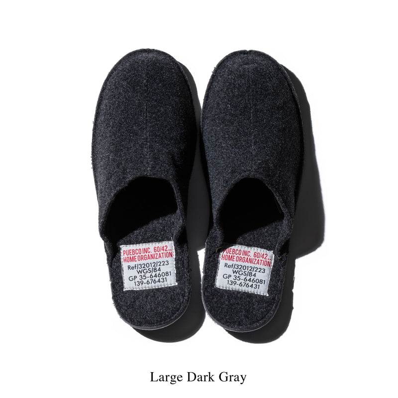 media image for slippers large light gray design by puebco 2 282