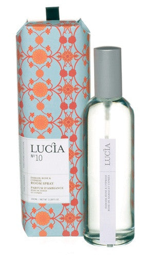product image of Lucia Damask Rose and Cypress Room Spray design by Lucia 528