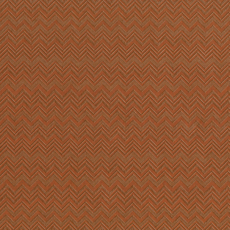 media image for Chevron Small Tone on Tone Wallpaper in Burnt Orange 215