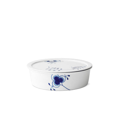 product image for blue fluted mega serveware by new royal copenhagen 1027459 105 91