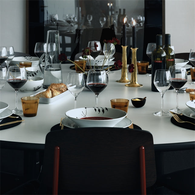 media image for black fluted mega dinnerware by new royal copenhagen 1017038 21 287