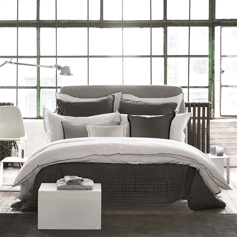 media image for astor charcoal dove bedding set design by designers guild 1 265