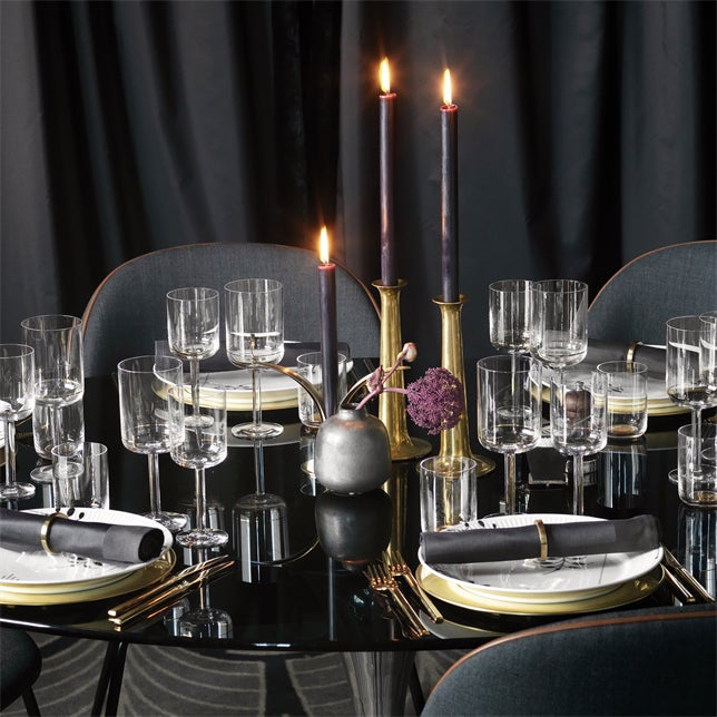 media image for black fluted mega dinnerware by new royal copenhagen 1017038 14 259