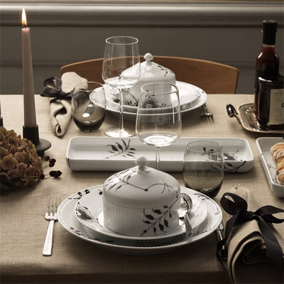 product image for black fluted mega dinnerware by new royal copenhagen 1017038 13 2