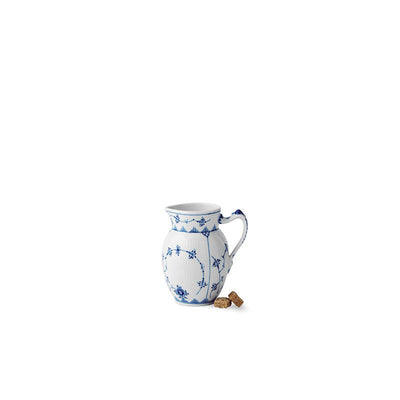 product image for blue fluted plain serveware by new royal copenhagen 1016759 40 50