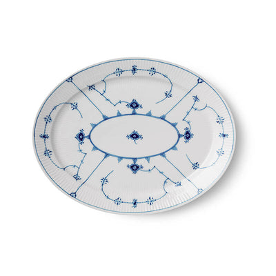 product image for blue fluted plain serveware by new royal copenhagen 1016759 103 62