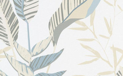 product image for Elle Decoration Floral Wallpaper in Aqua 81