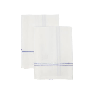 product image of amow white blue tea towels by nicolas vahe 104030400 1 518