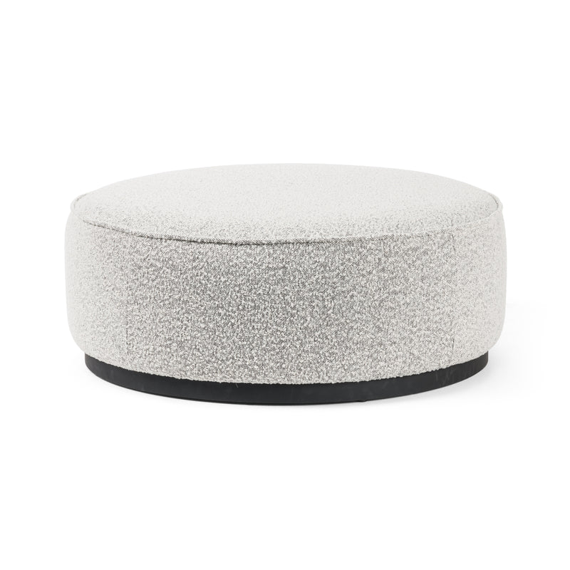 media image for sinclair large round ottoman by bd studio 10 240