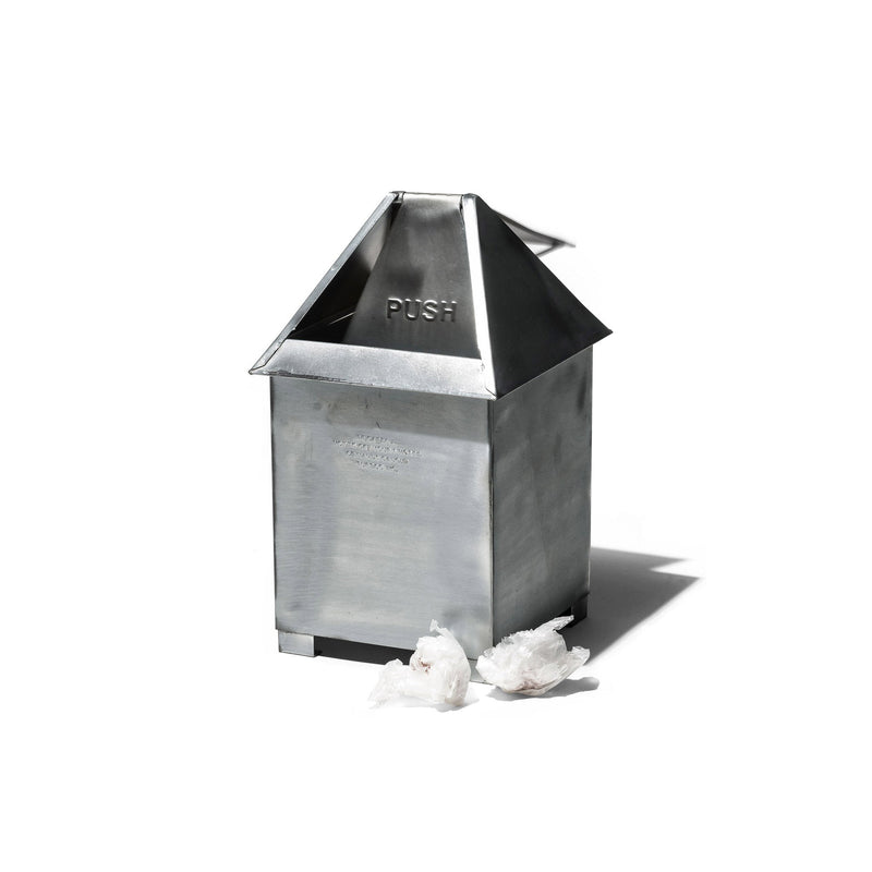 media image for table top dust bin black design by puebco 1 29