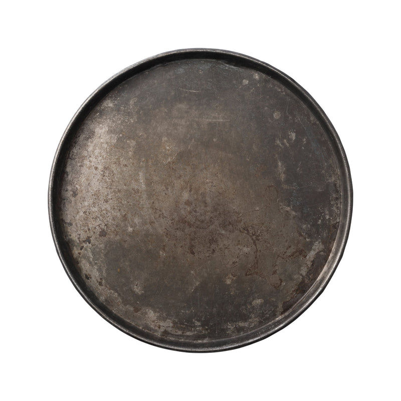 media image for vintage large round tray design by puebco 2 28