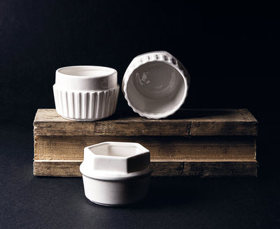 product image of Machine Collection Porcelain Set of 3 Cups design by Seletti 584