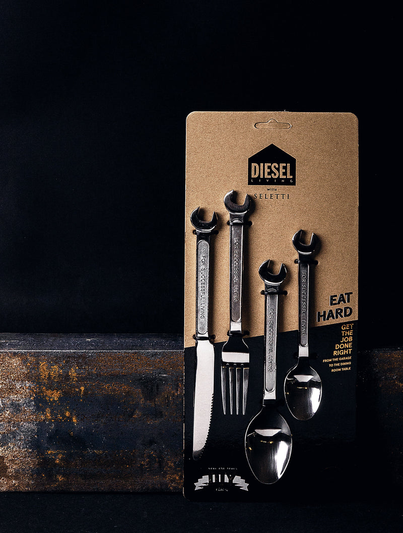 media image for DIY Steel Cutlery Set design by Seletti 230