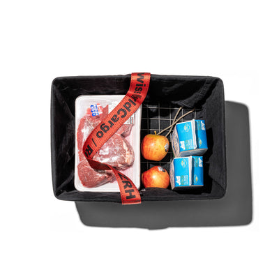 product image for rect basket with vintage post office bag 2 25