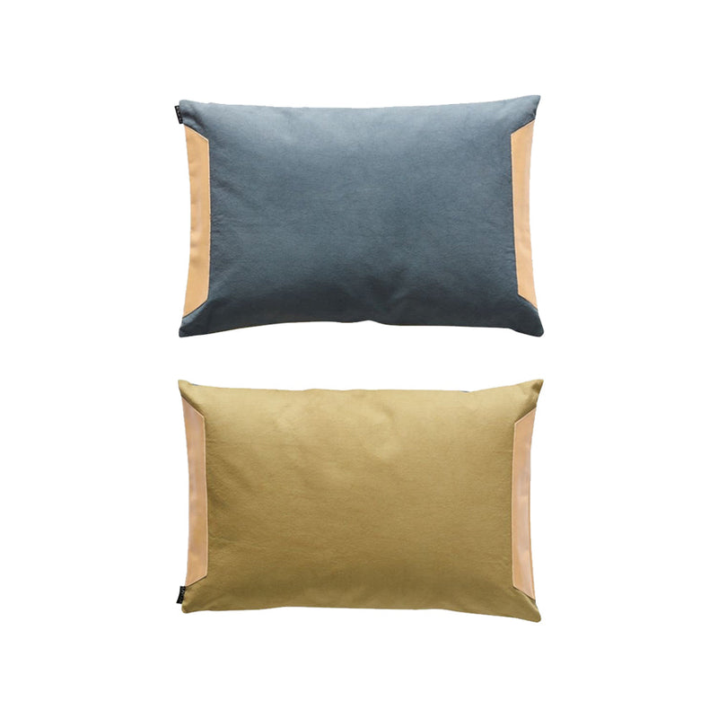 media image for Deco Cushion In Steel Blue Olive Design By Oyoy 1 294