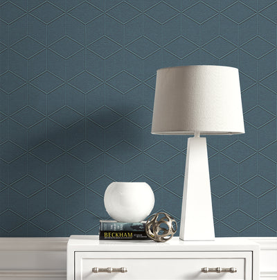 product image for Cube Geometric Paintable Wallpaper by Seabrook Wallcoverings 8