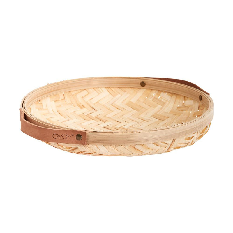 media image for round sporta bread basket in natural design by oyoy 1 27