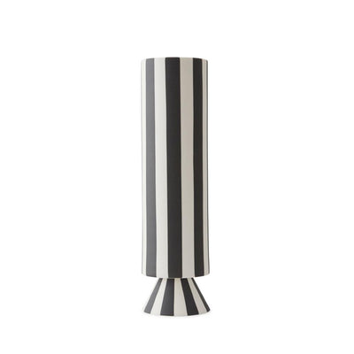product image for toppu high vase in black white by oyoy 1 35