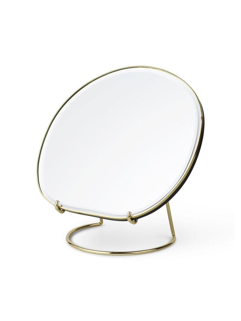 media image for Pond Brass Table Mirror by Ferm Living 274