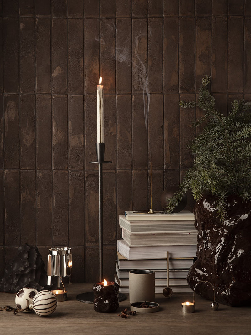 media image for Hoy Casted Candle Holder by Ferm Living by Ferm Living 236