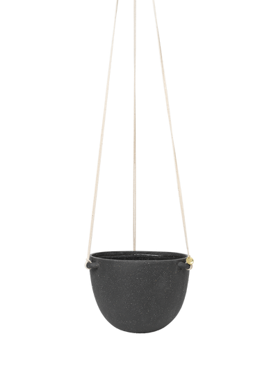 product image for Speckle Hanging Pot in Dark Grey - Large 68