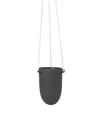 product image for Speckle Hanging Pot in Dark Grey - Small 96