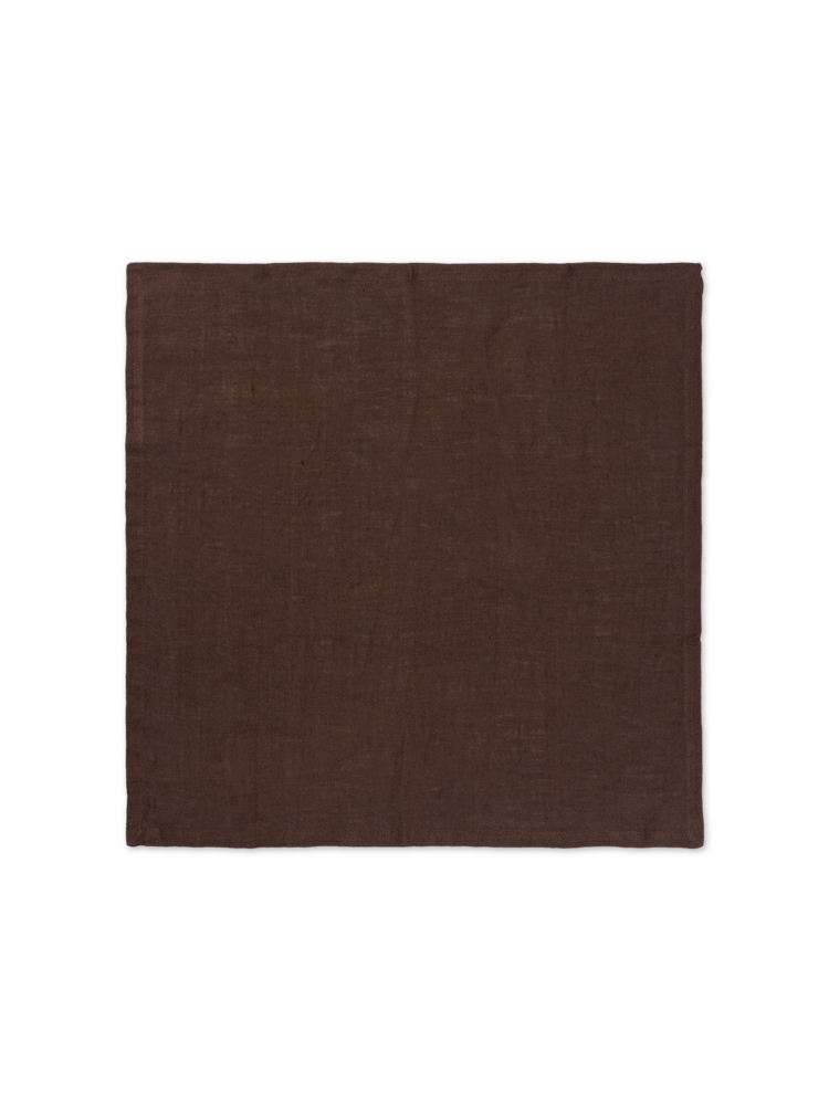 media image for linen napkin set of 2 by ferm living 6 22