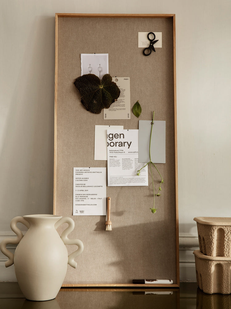 media image for Scenery Pinboard in Narrow by Ferm Living-Natural Oak Room1 231
