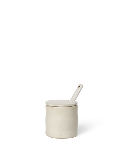 product image for flow jam jar with spoon by ferm living 3 24
