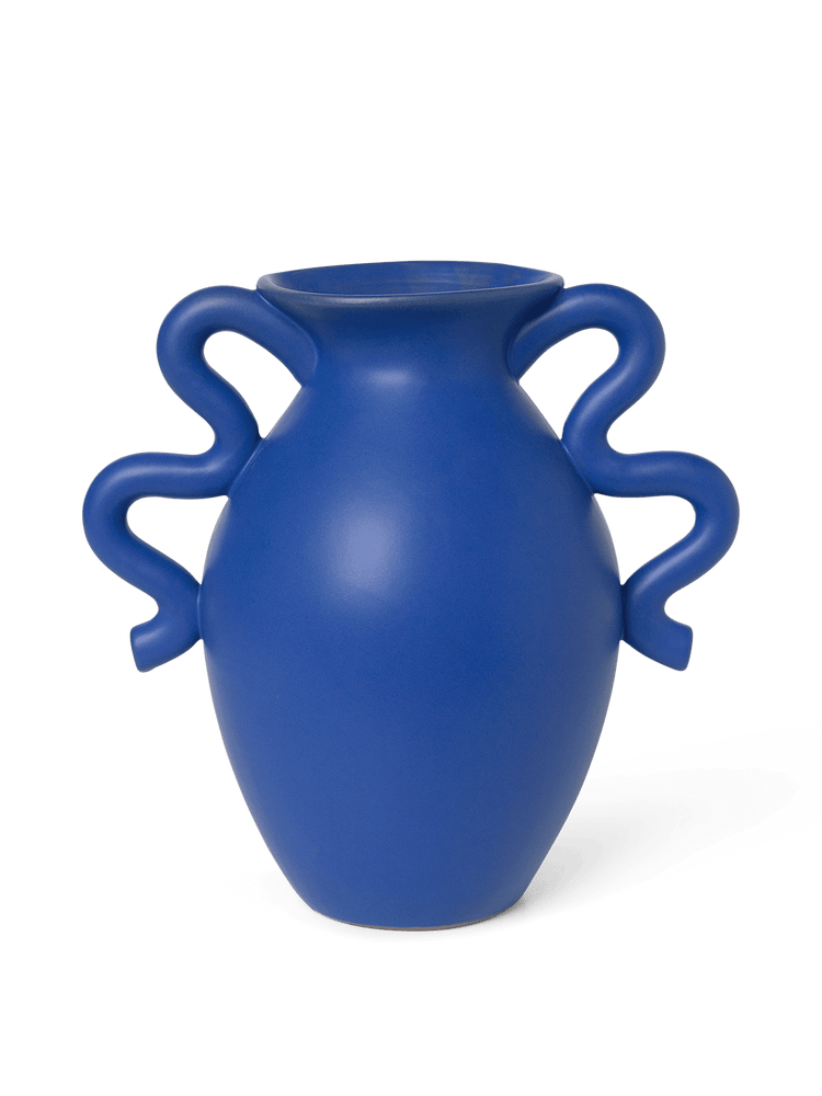 media image for Verso Table Vase - Blue 225