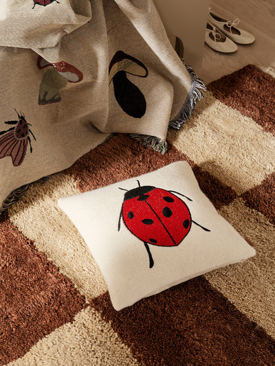 product image for Forest Embroidered Cushion By Ferm Living Fl 1104264928 5 66