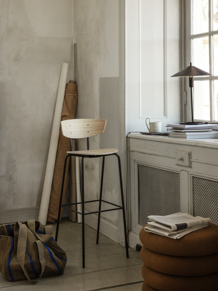 media image for Herman Bar Chair - White Oiled Oak Room1 276