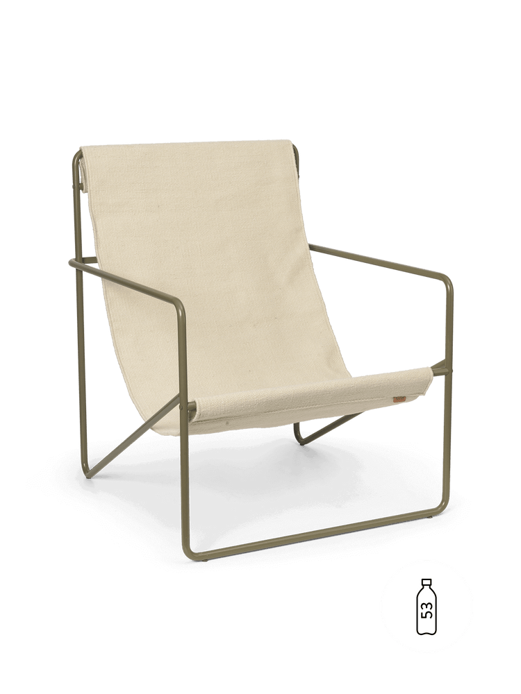 media image for Desert Lounge Chair - Olive - Cloud1 210