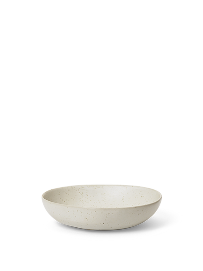 product image for Flow Large Bowl in Off-white Speckle 88