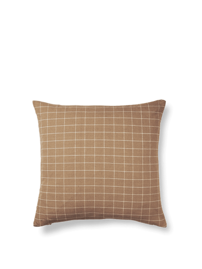 product image for Brown Cotton Cushion By Ferm Living - Brown Cotton Cushion By Ferm Living -FL1104267478 68