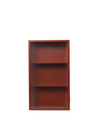 product image for Haze Wall Cabinet in Oxide Red by Ferm Living 5