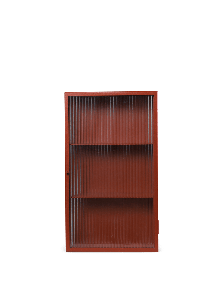 media image for Haze Wall Cabinet in Oxide Red by Ferm Living 212