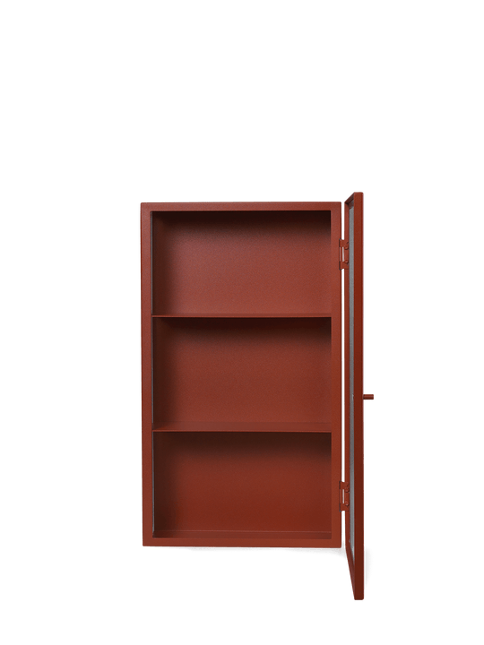 media image for Haze Wall Cabinet in Oxide Red by Ferm Living2 245